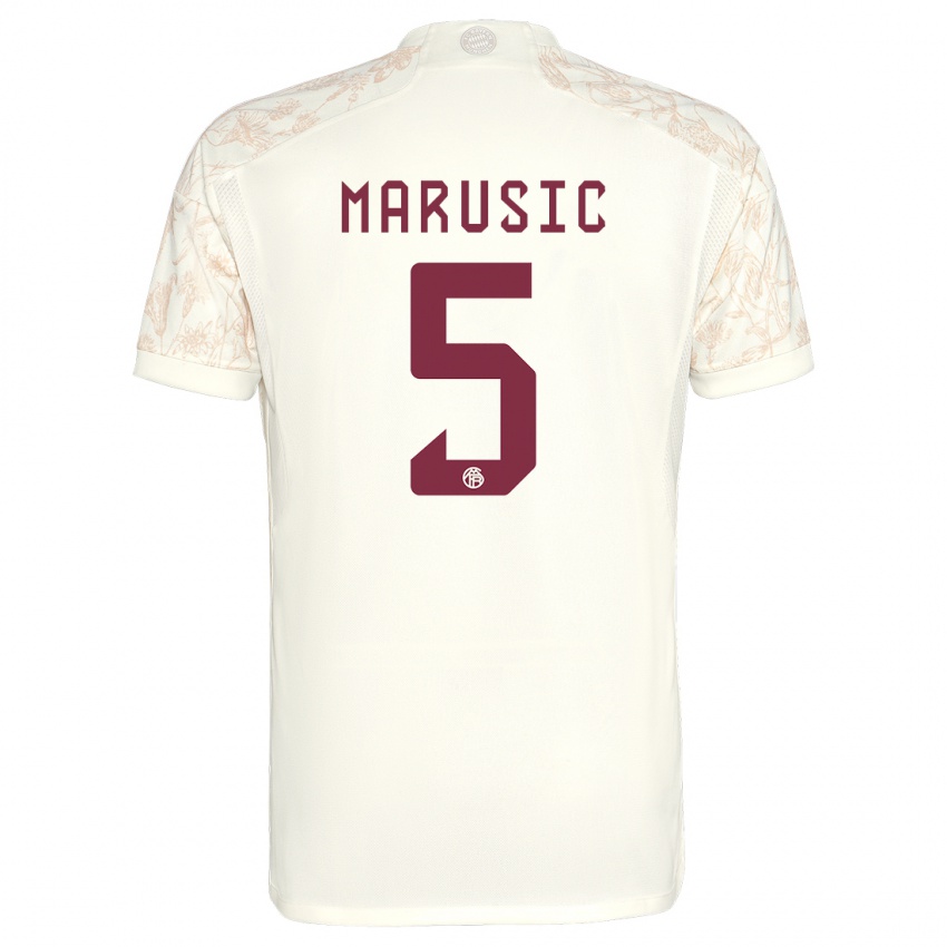 Gyermek Gabriel Marusic #5 Törtfehér Harmadik Számú Jersey 2023/24 Mez Póló Ing