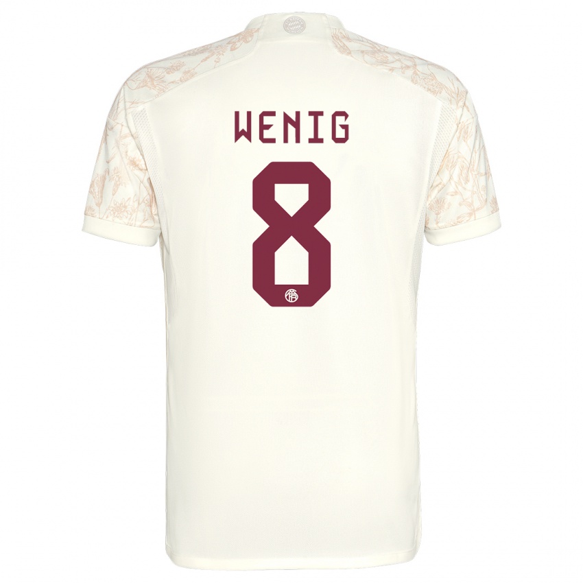 Gyermek Marcel Wenig #8 Törtfehér Harmadik Számú Jersey 2023/24 Mez Póló Ing