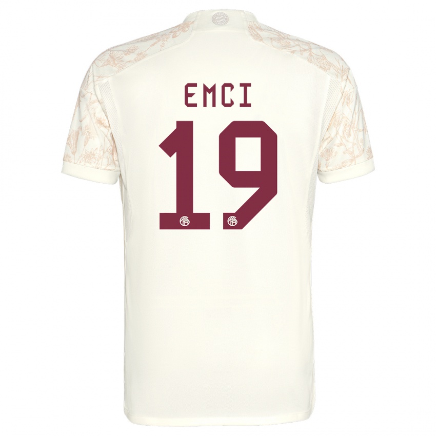 Gyermek Ben Emci #19 Törtfehér Harmadik Számú Jersey 2023/24 Mez Póló Ing