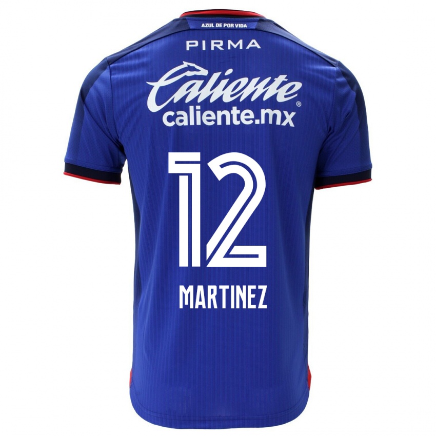 Férfi Jose Joaquin Martinez #12 Kék Hazai Jersey 2023/24 Mez Póló Ing