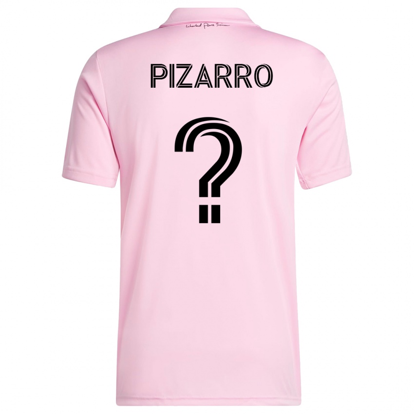 Férfi Rodolfo Pizarro #0 Rózsaszín Hazai Jersey 2023/24 Mez Póló Ing