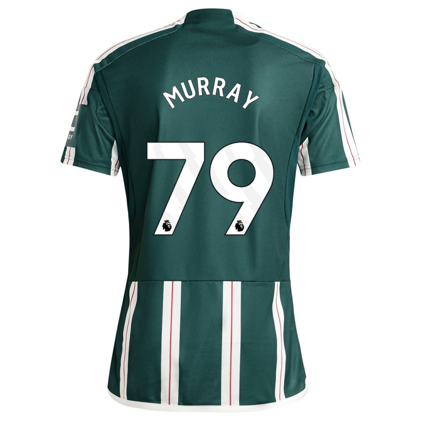 Férfi Sam Murray #79 Sötétzöld Idegenbeli Jersey 2023/24 Mez Póló Ing