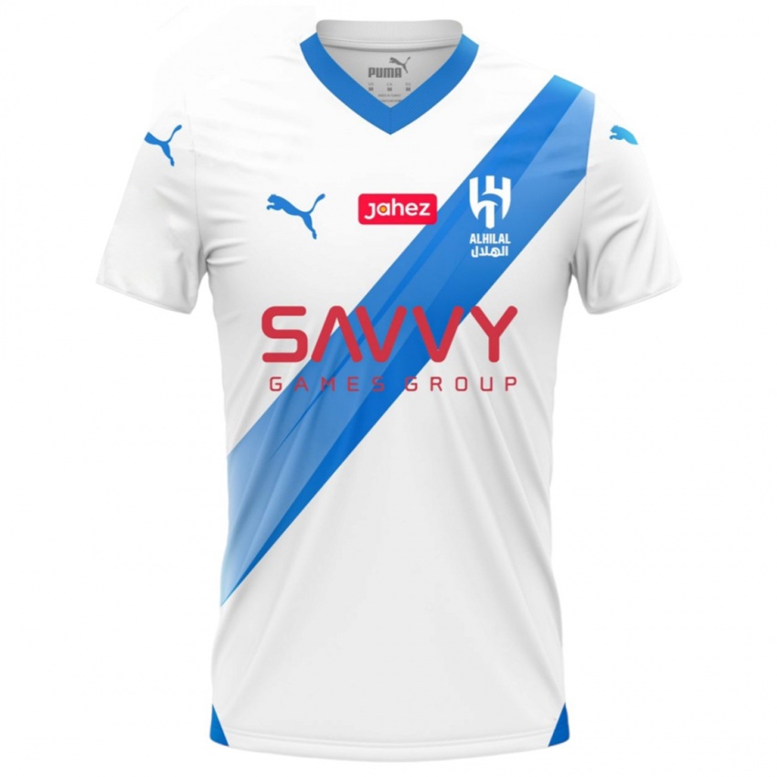 Férfi Sergej Milinkovic-Savic #22 Fehér Idegenbeli Jersey 2023/24 Mez Póló Ing