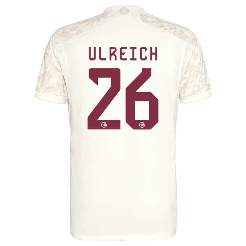 Férfi Sven Ulreich #26 Törtfehér Harmadik Számú Jersey 2023/24 Mez Póló Ing