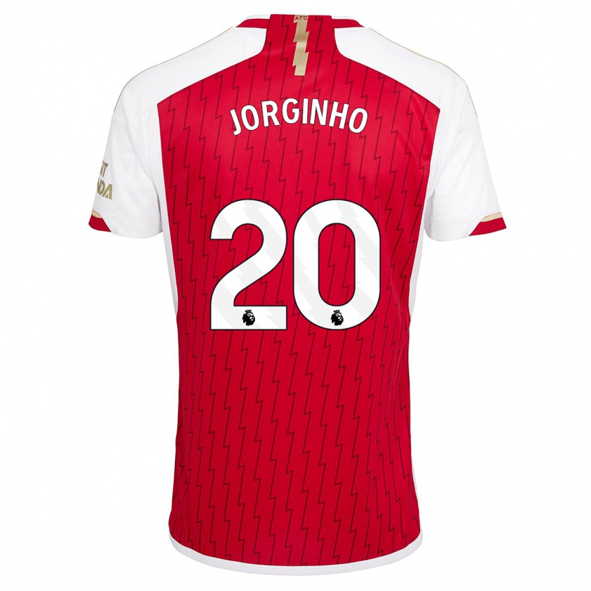 Női Jorginho #20 Piros Hazai Jersey 2023/24 Mez Póló Ing