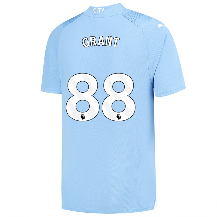 Női True Grant #88 Világoskék Hazai Jersey 2023/24 Mez Póló Ing