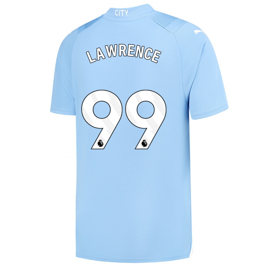 Női Emilio Lawrence #99 Világoskék Hazai Jersey 2023/24 Mez Póló Ing