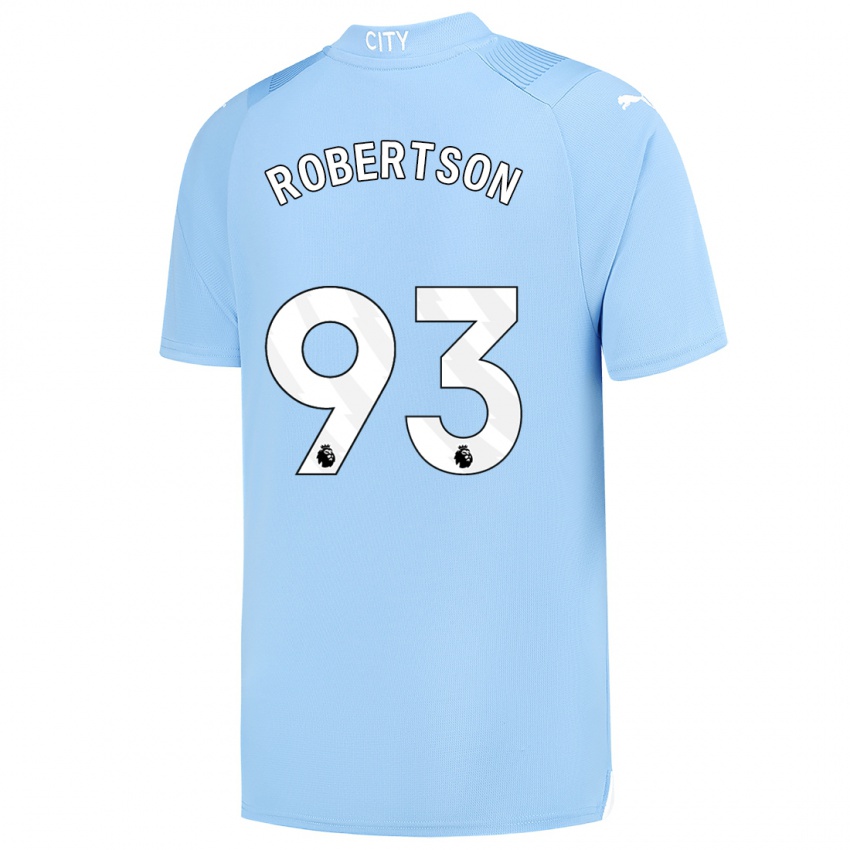 Női Alex Robertson #93 Világoskék Hazai Jersey 2023/24 Mez Póló Ing