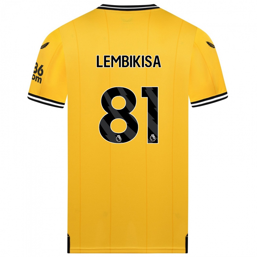 Női Dexter Lembikisa #81 Sárga Hazai Jersey 2023/24 Mez Póló Ing