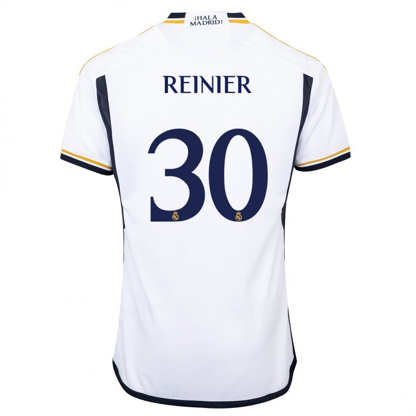 Női Reinier #30 Fehér Hazai Jersey 2023/24 Mez Póló Ing