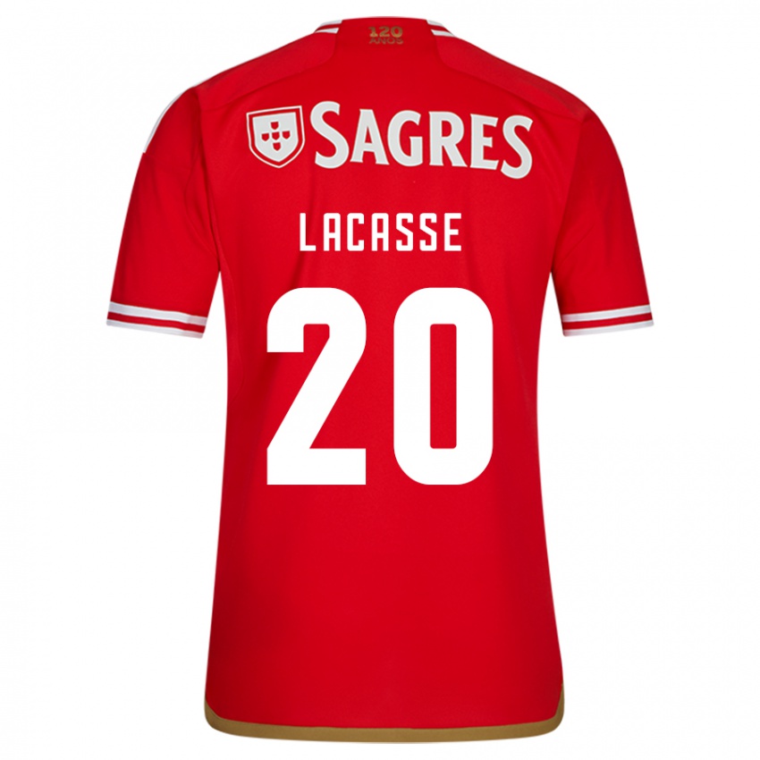 Női Cloe Lacasse #20 Piros Hazai Jersey 2023/24 Mez Póló Ing