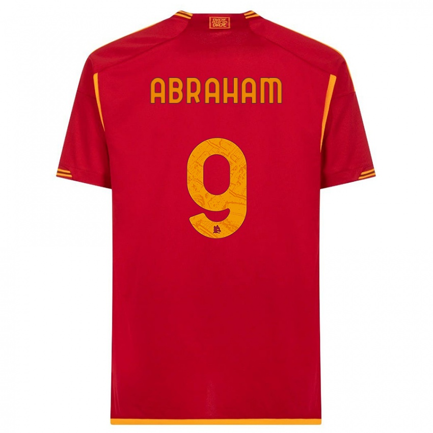 Női Tammy Abraham #9 Piros Hazai Jersey 2023/24 Mez Póló Ing