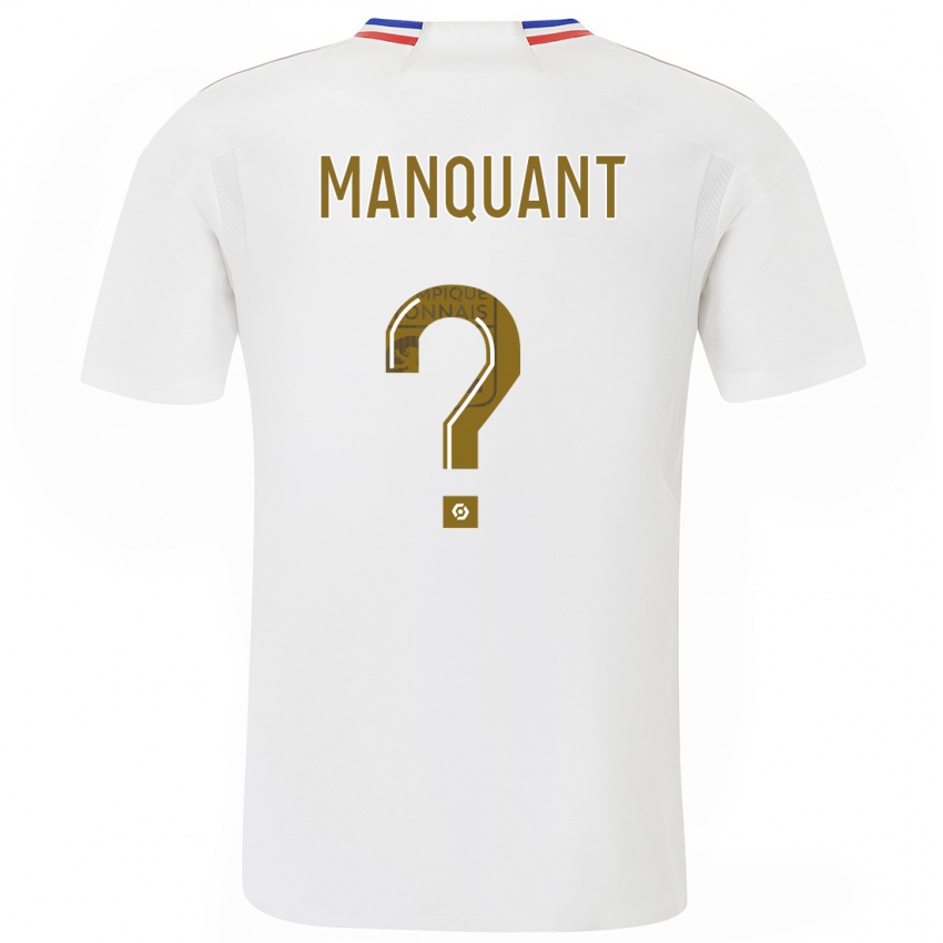 Női Joris Manquant #0 Fehér Hazai Jersey 2023/24 Mez Póló Ing