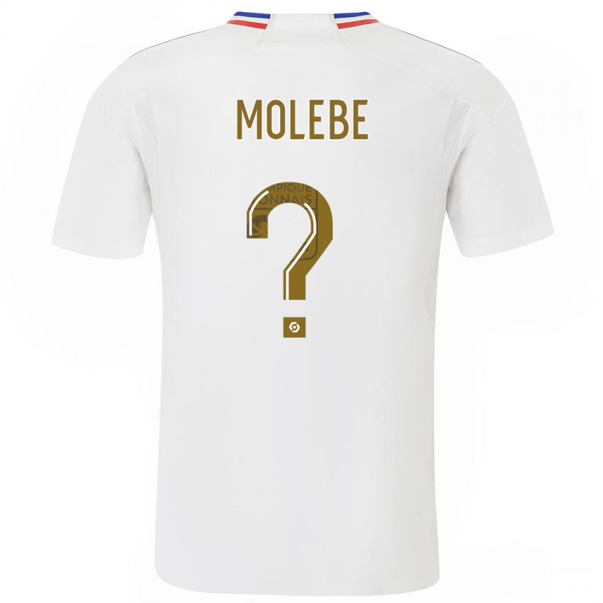 Női Enzo Molebe #0 Fehér Hazai Jersey 2023/24 Mez Póló Ing