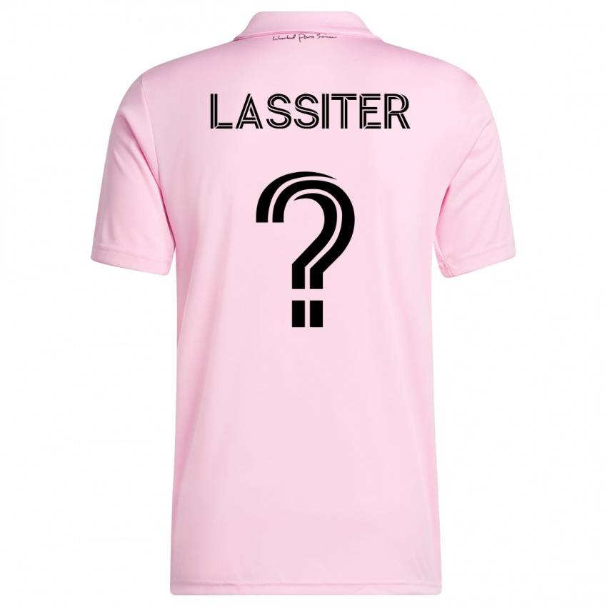 Női Ariel Lassiter #0 Rózsaszín Hazai Jersey 2023/24 Mez Póló Ing