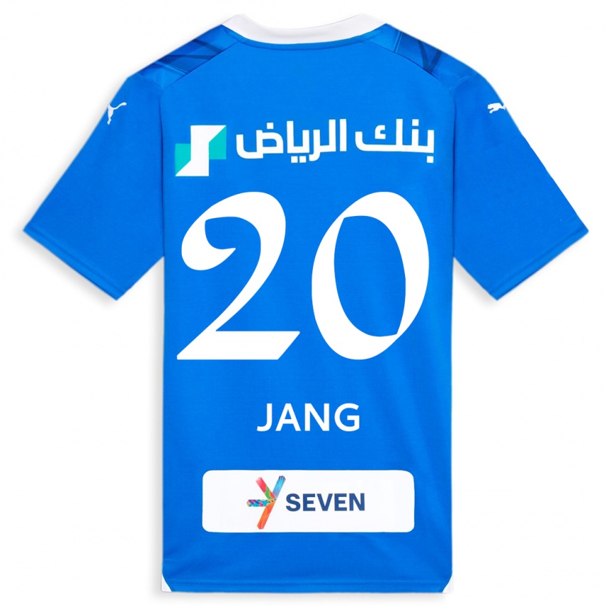 Női Hyun-Soo Jang #20 Kék Hazai Jersey 2023/24 Mez Póló Ing