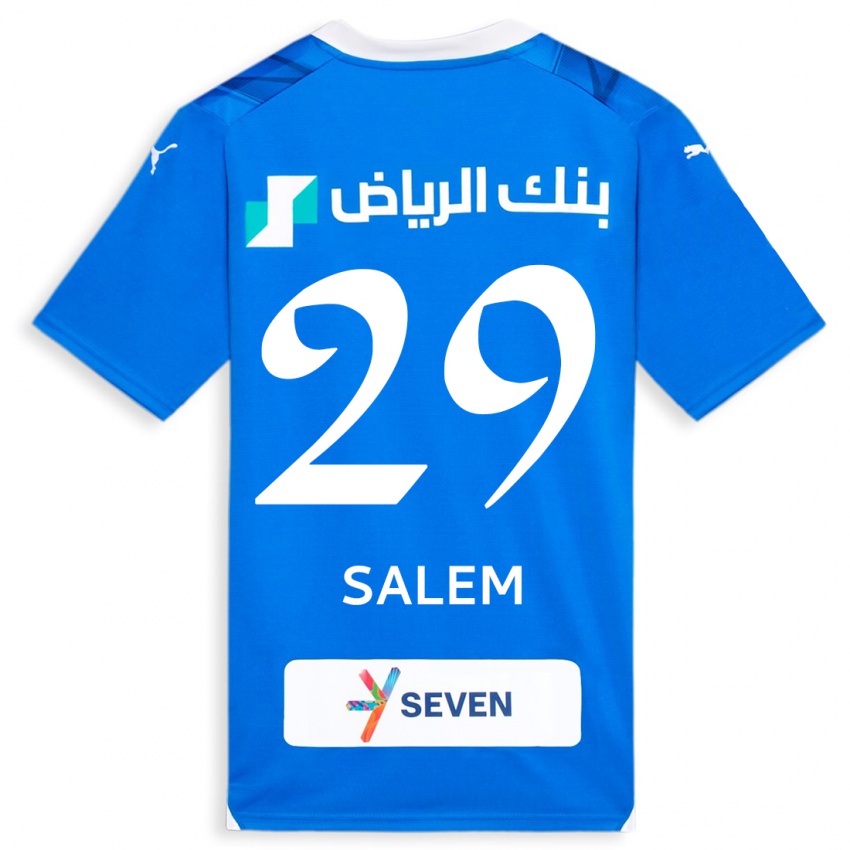 Női Salem Al-Dawsari #29 Kék Hazai Jersey 2023/24 Mez Póló Ing