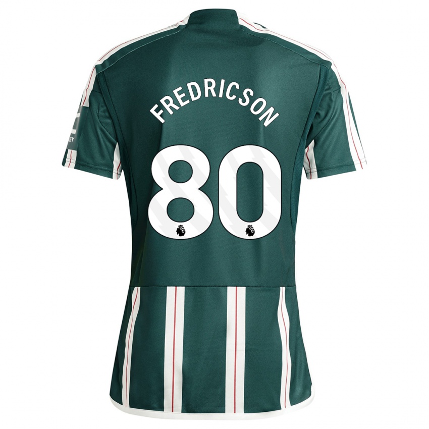 Női Tyler Fredricson #80 Sötétzöld Idegenbeli Jersey 2023/24 Mez Póló Ing