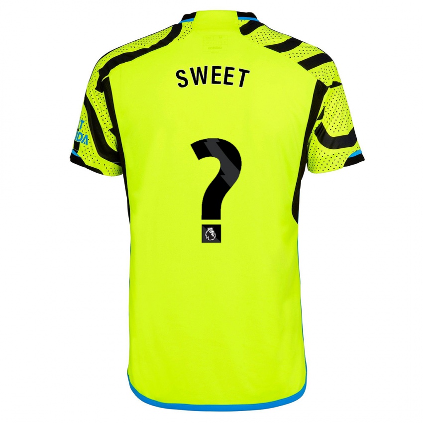 Női Will Sweet #0 Sárga Idegenbeli Jersey 2023/24 Mez Póló Ing