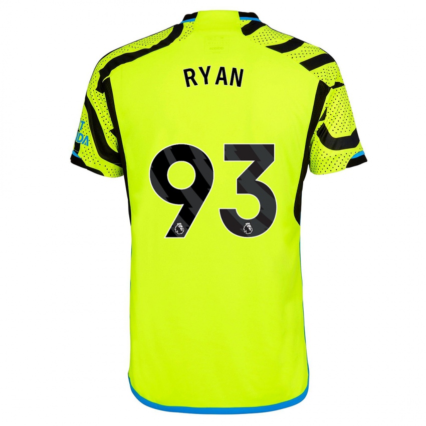 Női Kamarni Ryan #93 Sárga Idegenbeli Jersey 2023/24 Mez Póló Ing