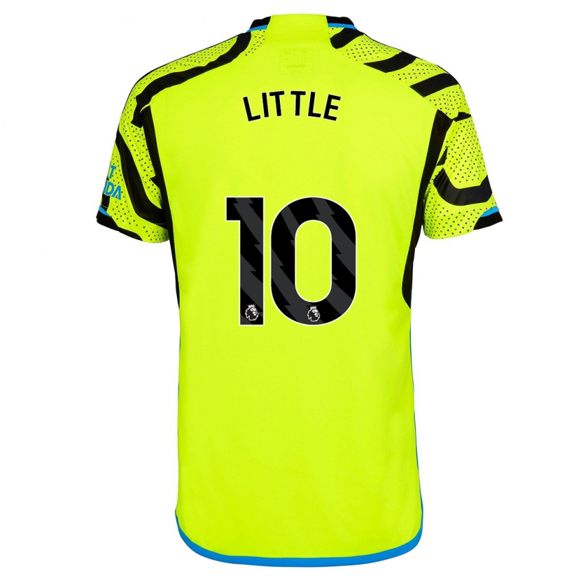 Női Kim Little #10 Sárga Idegenbeli Jersey 2023/24 Mez Póló Ing