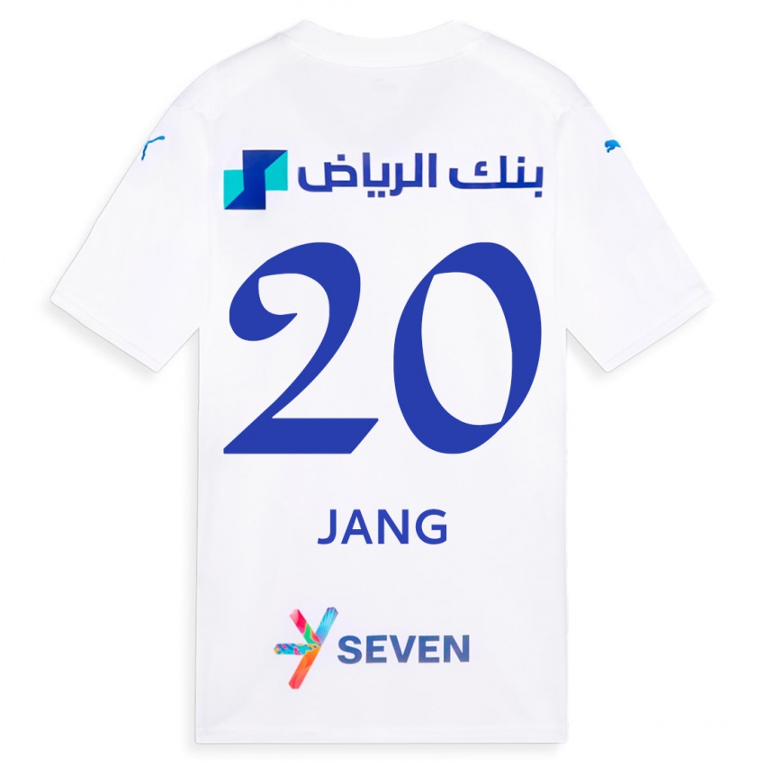 Női Hyun-Soo Jang #20 Fehér Idegenbeli Jersey 2023/24 Mez Póló Ing