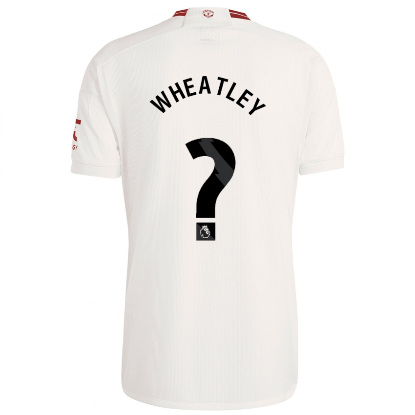 Női Ethan Wheatley #0 Fehér Harmadik Számú Jersey 2023/24 Mez Póló Ing