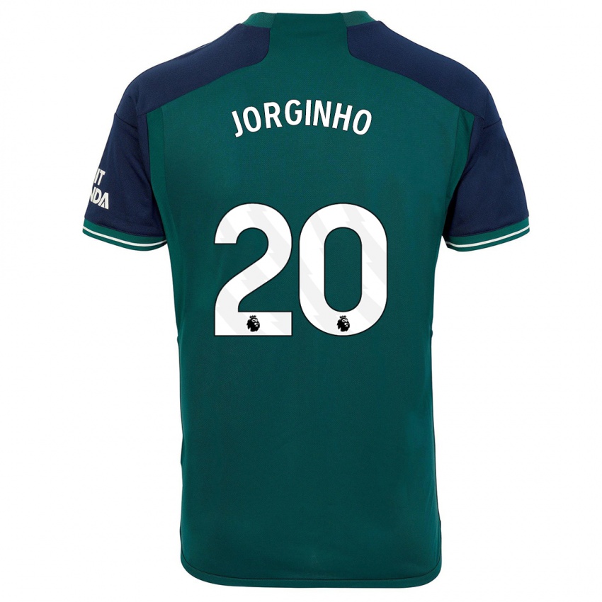 Női Jorginho #20 Zöld Harmadik Számú Jersey 2023/24 Mez Póló Ing