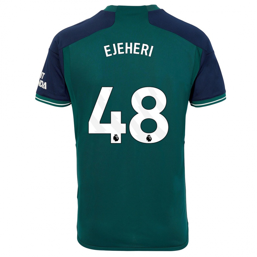 Női Ovie Ejeheri #48 Zöld Harmadik Számú Jersey 2023/24 Mez Póló Ing