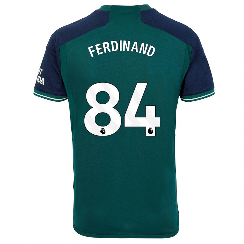 Női Seb Ferdinand #84 Zöld Harmadik Számú Jersey 2023/24 Mez Póló Ing