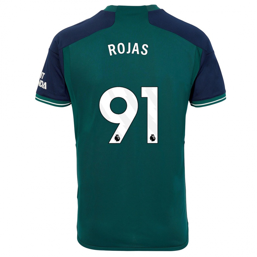 Női Alexei Rojas #91 Zöld Harmadik Számú Jersey 2023/24 Mez Póló Ing