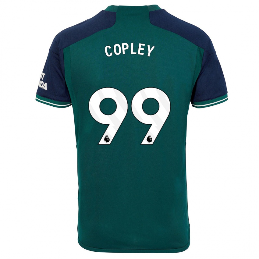 Női Louie Copley #99 Zöld Harmadik Számú Jersey 2023/24 Mez Póló Ing