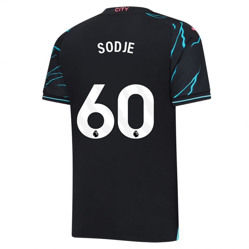 Női Tai Sodje #60 Sötétkék Harmadik Számú Jersey 2023/24 Mez Póló Ing