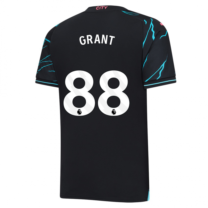 Női True Grant #88 Sötétkék Harmadik Számú Jersey 2023/24 Mez Póló Ing