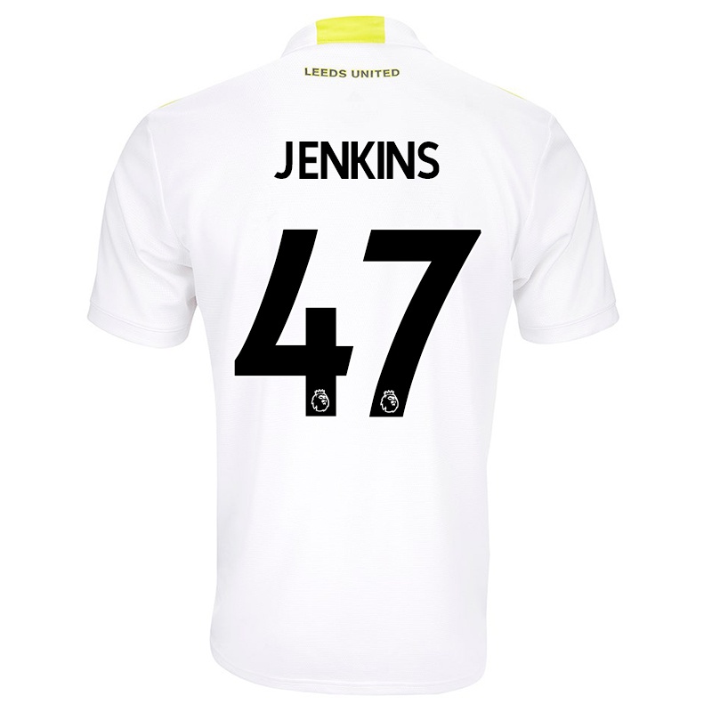 Gyermek Jack Jenkins #47 Fehér Hazai Jersey 2021/22 Mez Póló Ing