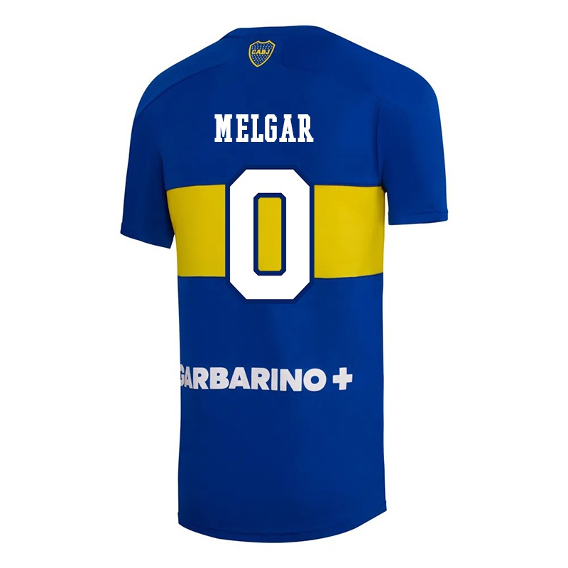 Gyermek Sebastian Melgar #0 Királykék Hazai Jersey 2021/22 Mez Póló Ing