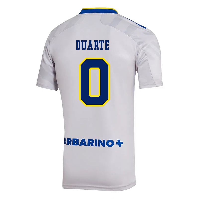 Gyermek Kevin Duarte #0 Szurke Idegenbeli Jersey 2021/22 Mez Póló Ing