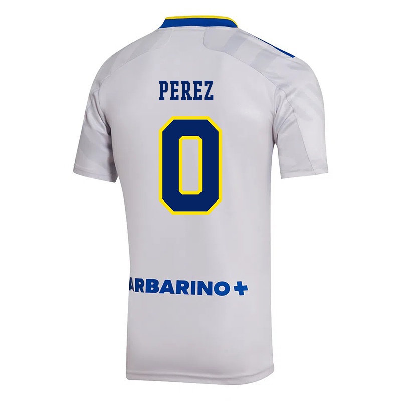 Gyermek Santiago Perez #0 Szurke Idegenbeli Jersey 2021/22 Mez Póló Ing