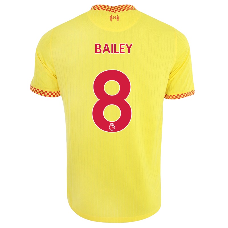 Gyermek Jade Bailey #8 Sárga Számú Jersey 2021/22 Mez Póló Ing