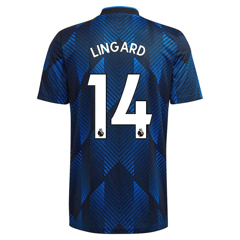 Gyermek Jesse Lingard #14 Sötétkék Számú Jersey 2021/22 Mez Póló Ing