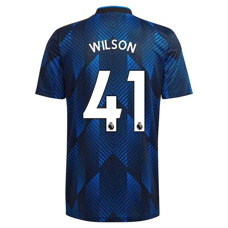 Gyermek Emelia Wilson #41 Sötétkék Számú Jersey 2021/22 Mez Póló Ing