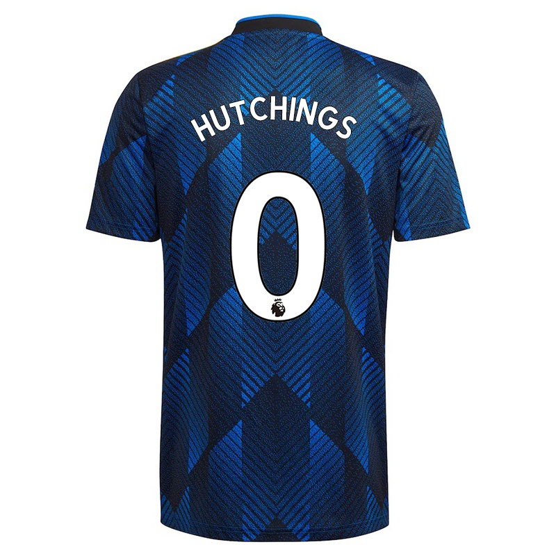 Gyermek Annie Hutchings #0 Sötétkék Számú Jersey 2021/22 Mez Póló Ing