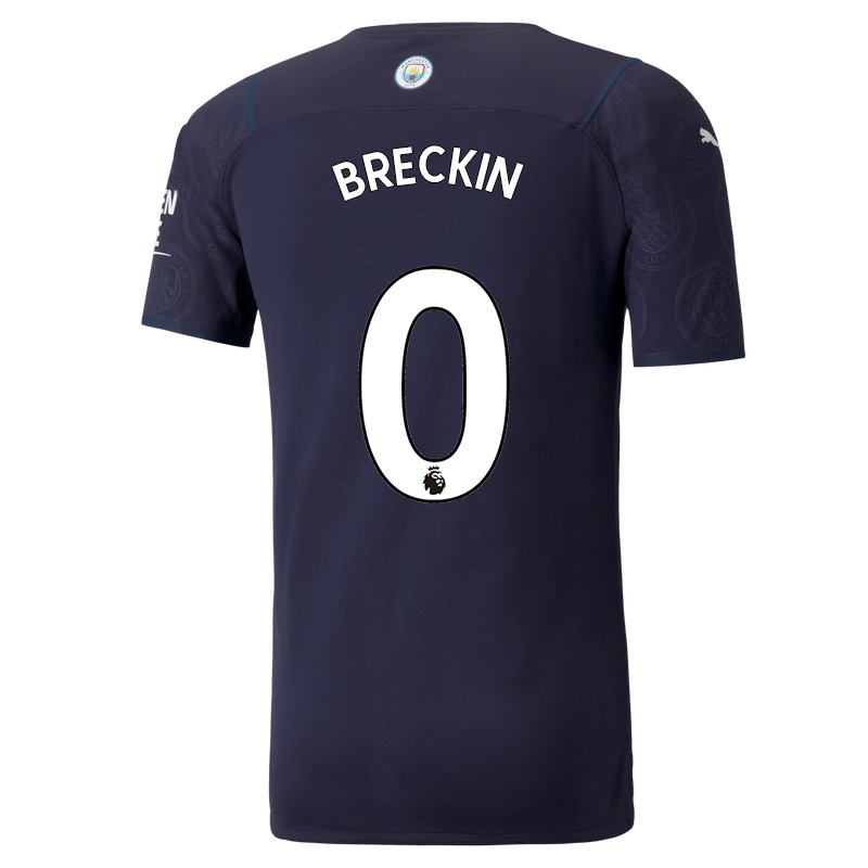 Gyermek Kian Breckin #0 Sötétkék Számú Jersey 2021/22 Mez Póló Ing