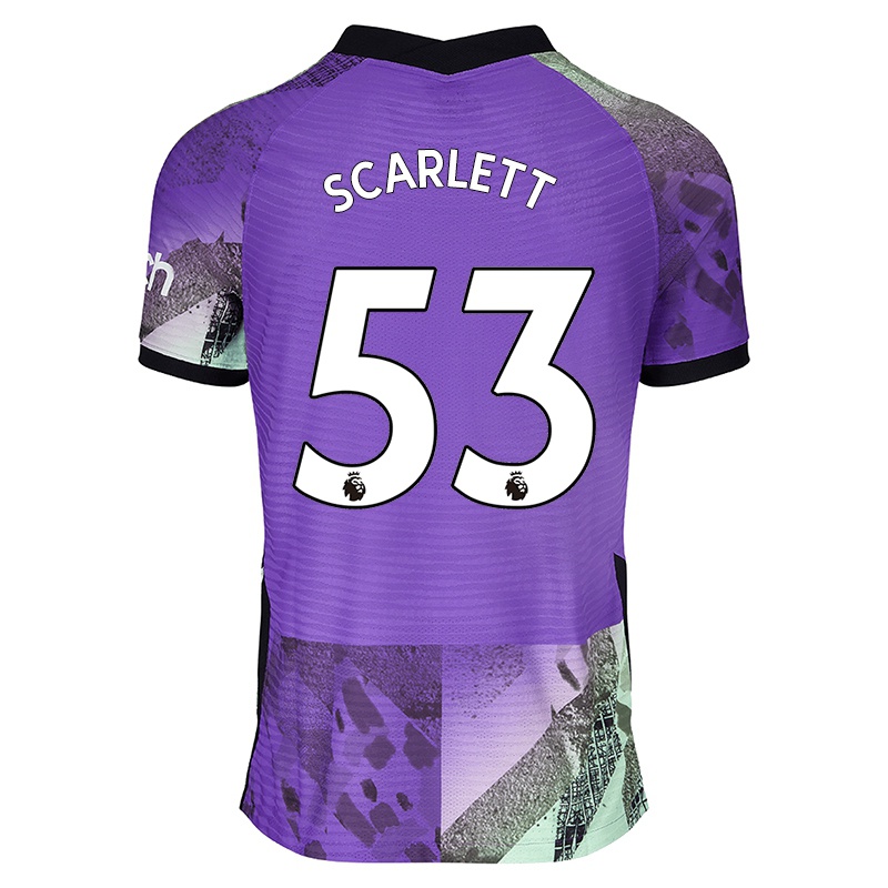 Gyermek Dane Scarlett #53 Ibolya Számú Jersey 2021/22 Mez Póló Ing