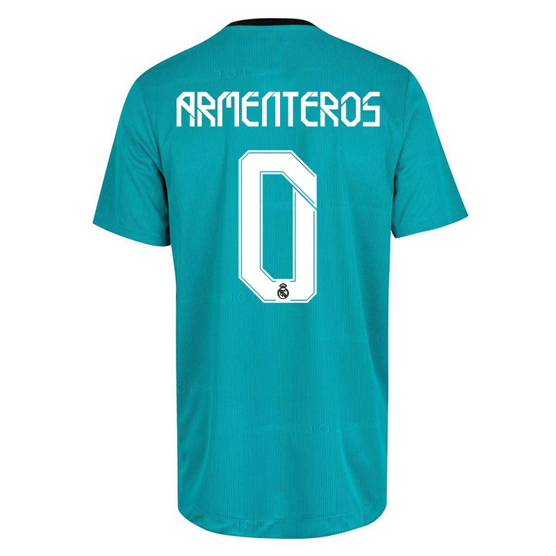 Gyermek Isma Armenteros #0 Világos Zöld Számú Jersey 2021/22 Mez Póló Ing