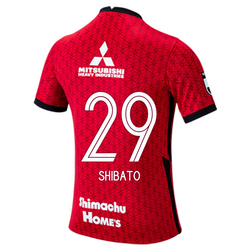 Férfi Kai Shibato #29 Piros Hazai Jersey 2021/22 Mez Póló Ing