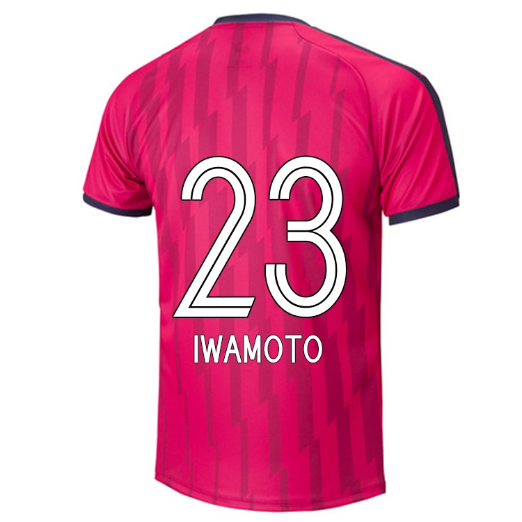 Férfi Marino Iwamoto #23 Rózsa Hazai Jersey 2021/22 Mez Póló Ing