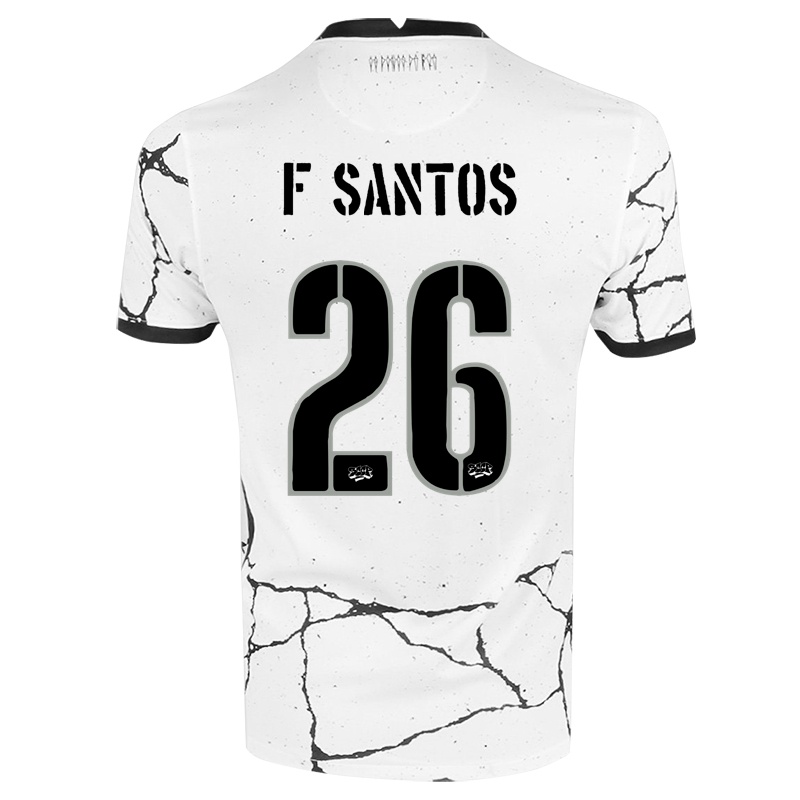 Férfi Fabio Santos #26 Fehér Hazai Jersey 2021/22 Mez Póló Ing