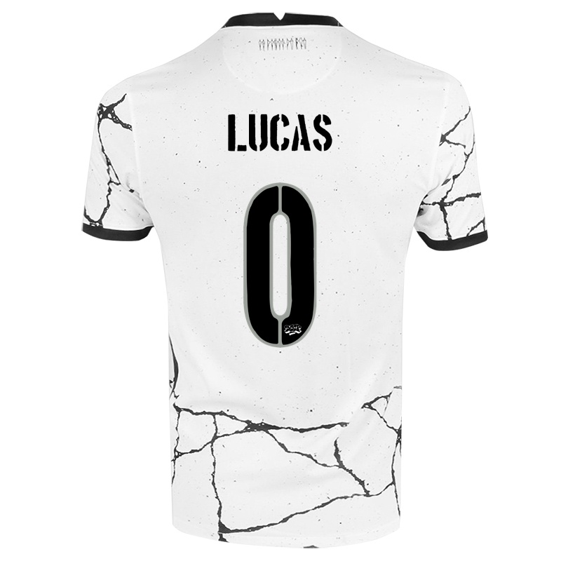 Férfi Wallace Lucas #0 Fehér Hazai Jersey 2021/22 Mez Póló Ing