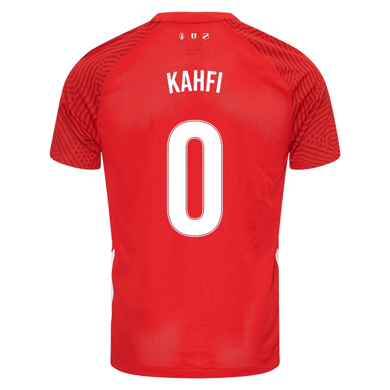 Férfi Bagus Kahfi #0 Piros Hazai Jersey 2021/22 Mez Póló Ing